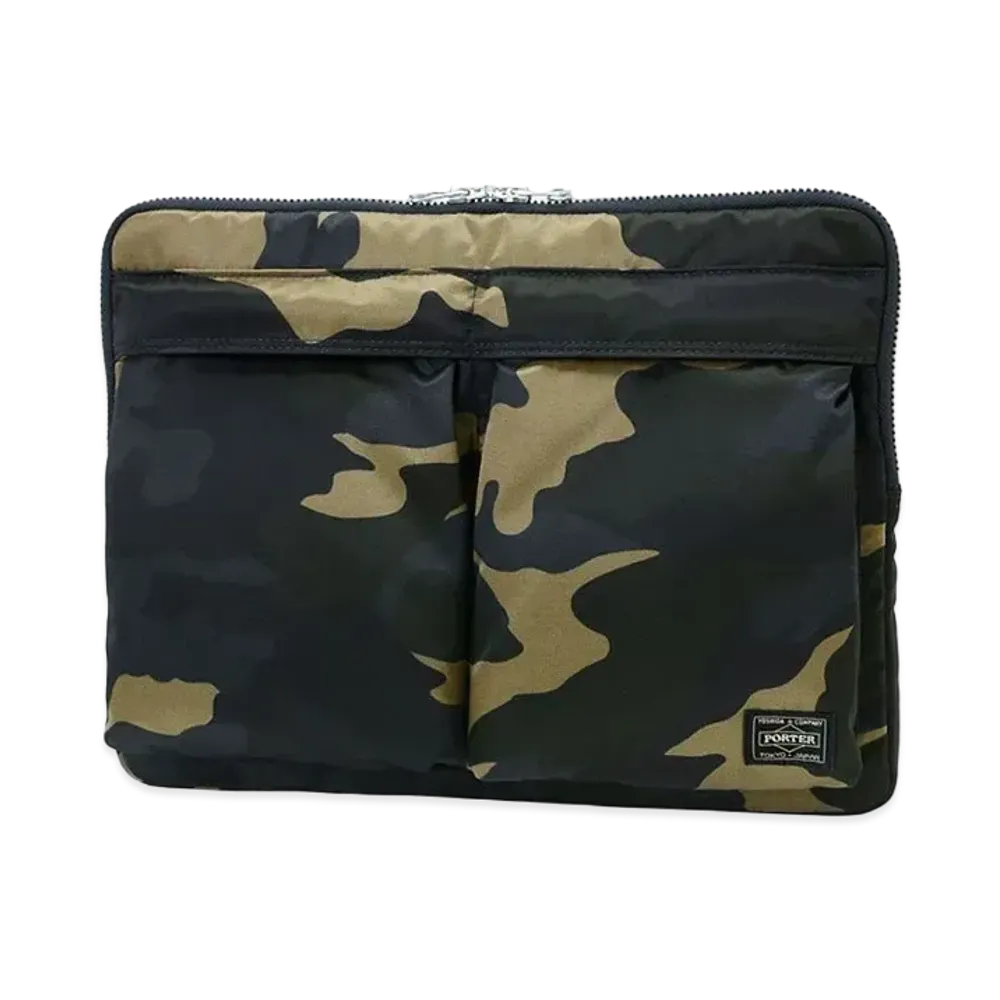 PORTER / COUNTER SHADE Document Case "Woodland Khaki"