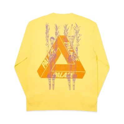 PALACE Pair Of Hippys Longsleeve "Yellow"