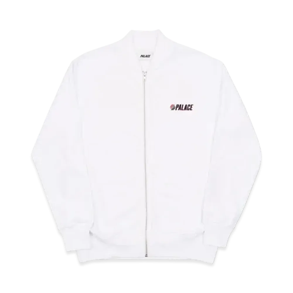 PALACE Blazed Zip Bomber "White"