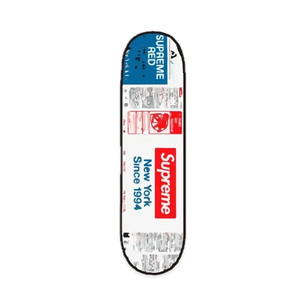 Supreme Paint Skateboard "White"