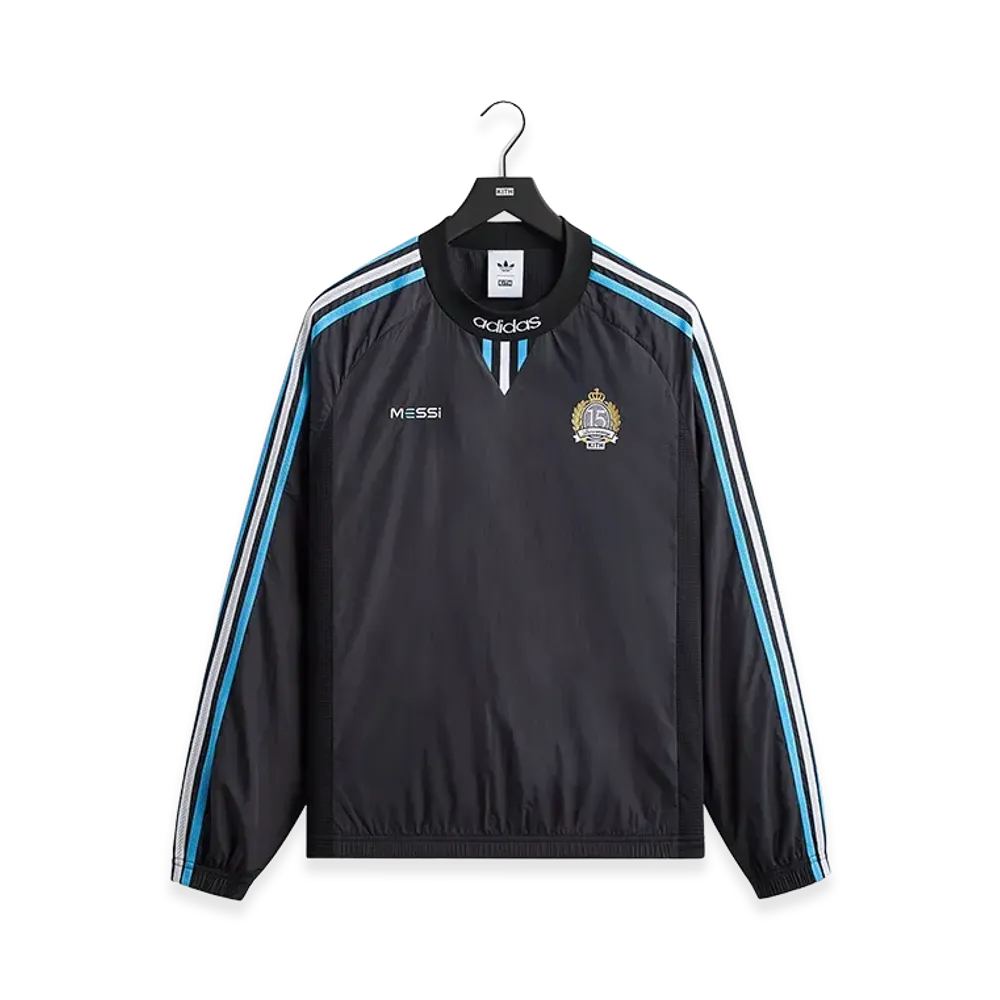 Kith x Lionel Messi x adidas Football Track Pullover "Black"