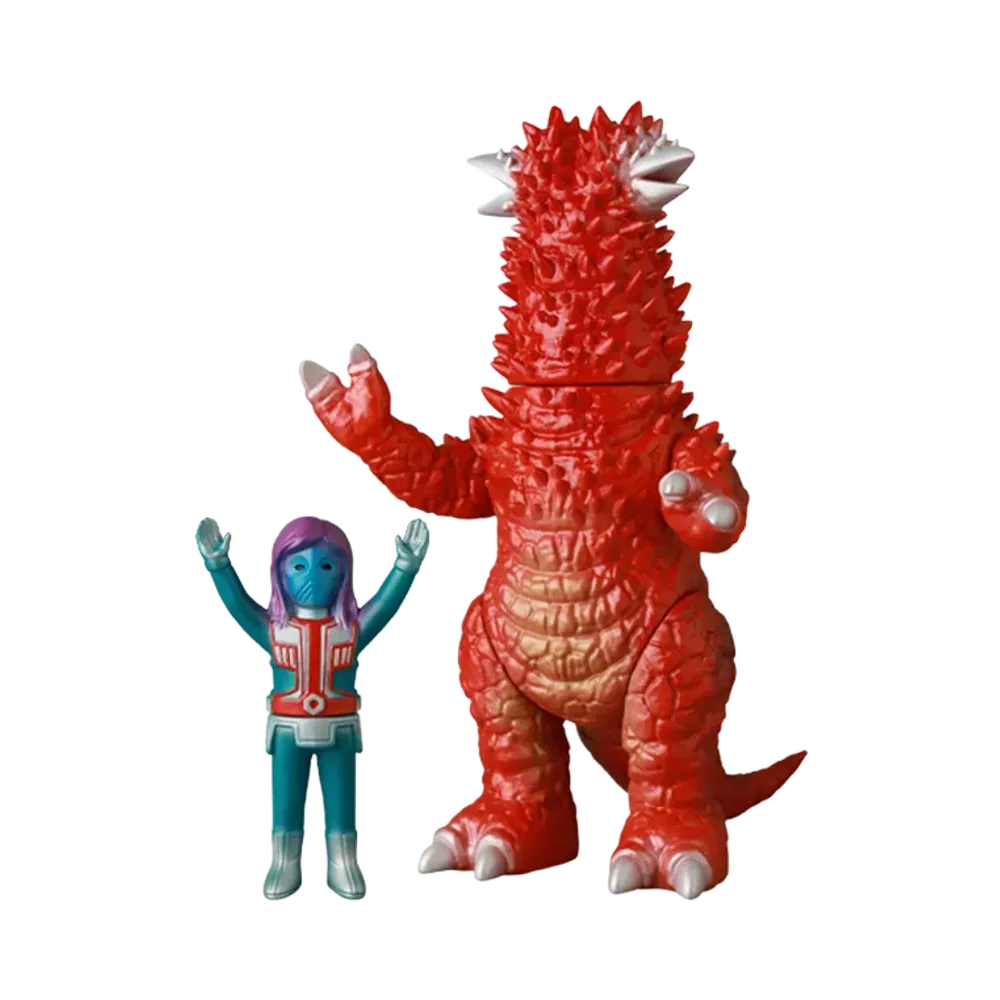 MEDICOM TOY "MAT(MONSTER ART TOY)" -Ultraseven- Pandong + Mini Goth Alien