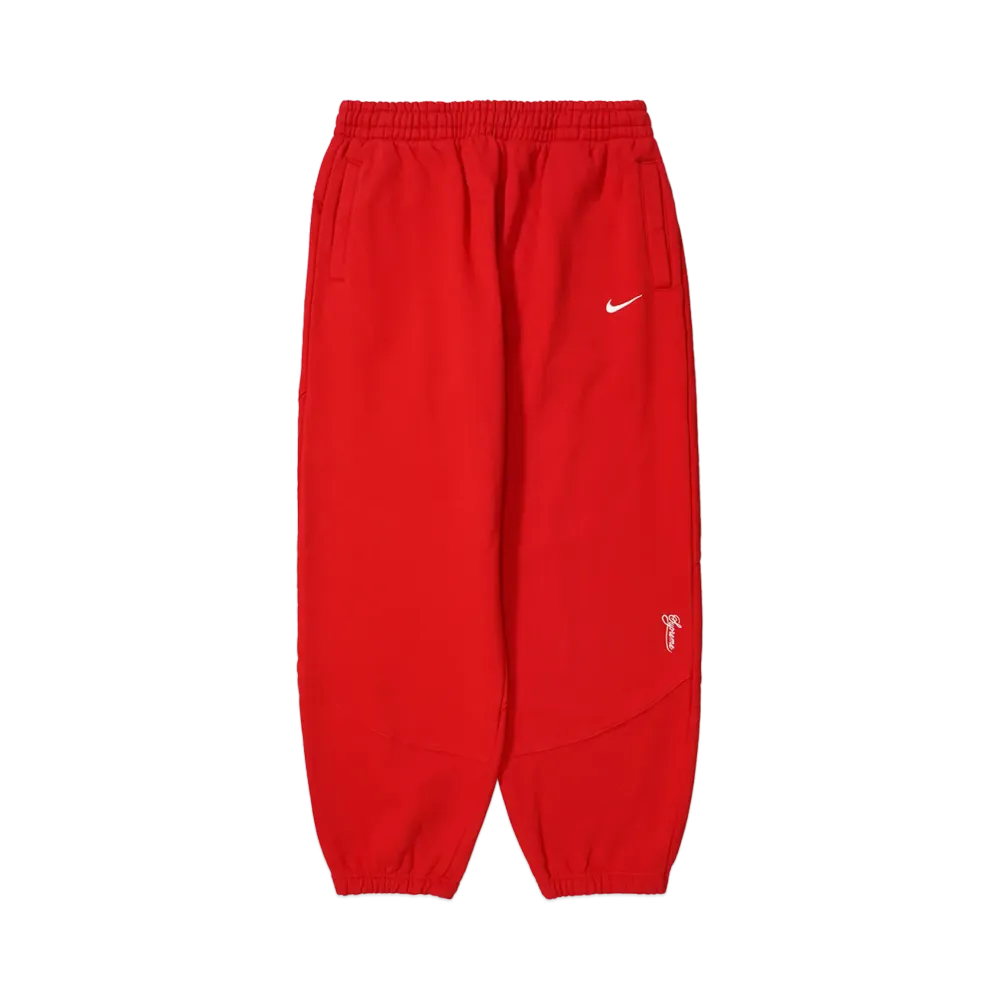 Supreme x Nike Sweatpant "Red"