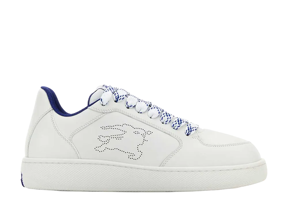Burberry Women's Leather Stock Sneakers "White"