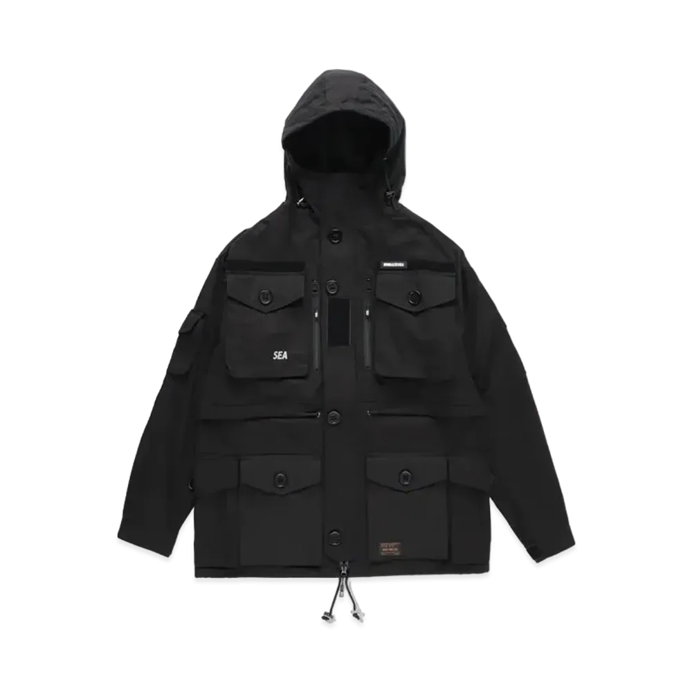 WIND AND SEA S_E_A Voodoo Tactical Jacket "Black"