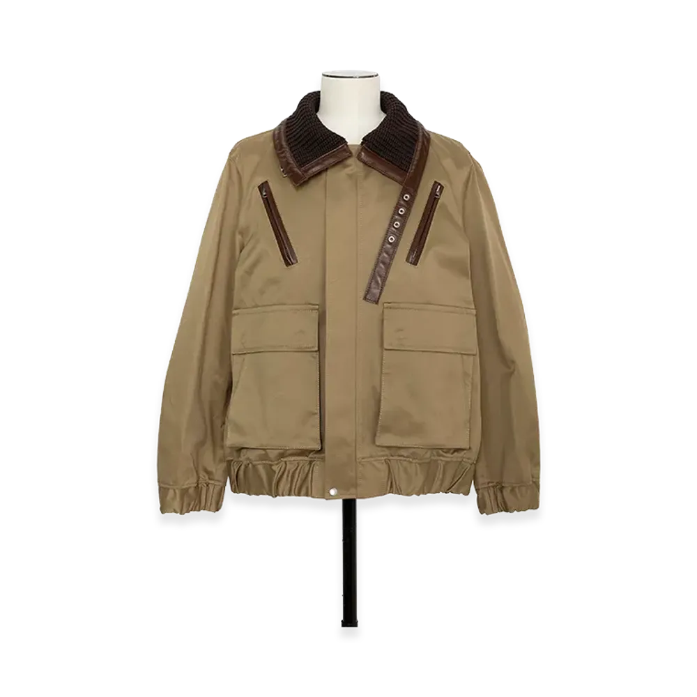 sacai Cotton Chino Blouson "Beige"