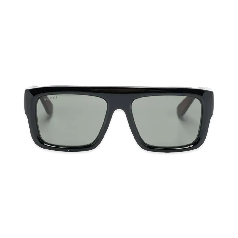 GUCCI Women's Acetate Sunglasses "Black"