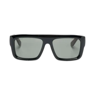 GUCCI Women's Acetate Sunglasses "Black"