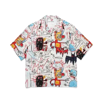 WACKO MARIA Jean-Michel Basquiat / Hawaiian Shirt "Multi"