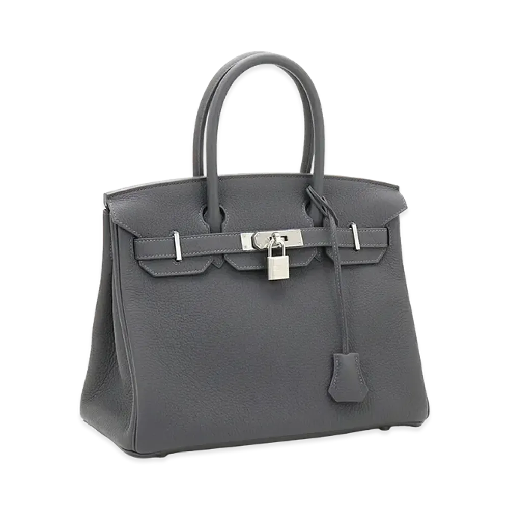 Hermes Women's Birkin 30cm Togo Handbag "Gris Misty"
