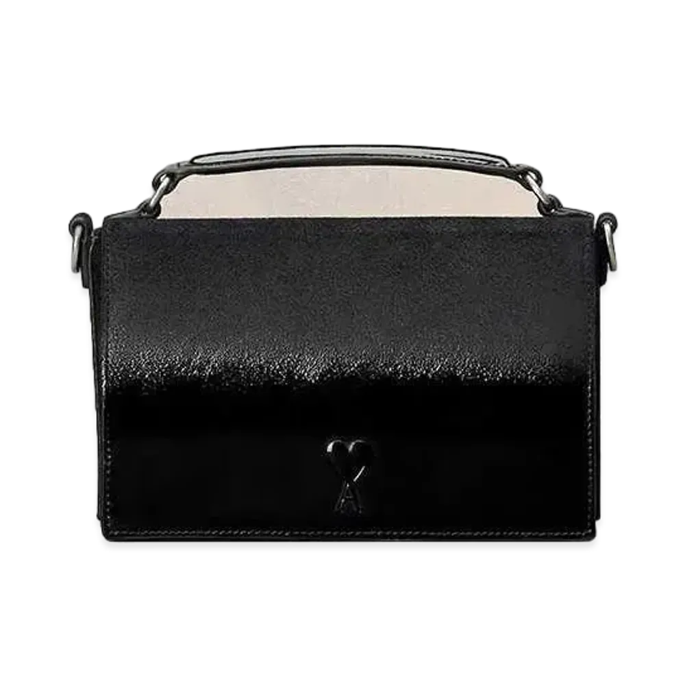 AMI PARIS Ami de Coeur Lunch Box Bag "Black"