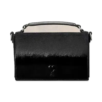 AMI PARIS Ami de Coeur Lunch Box Bag "Black"
