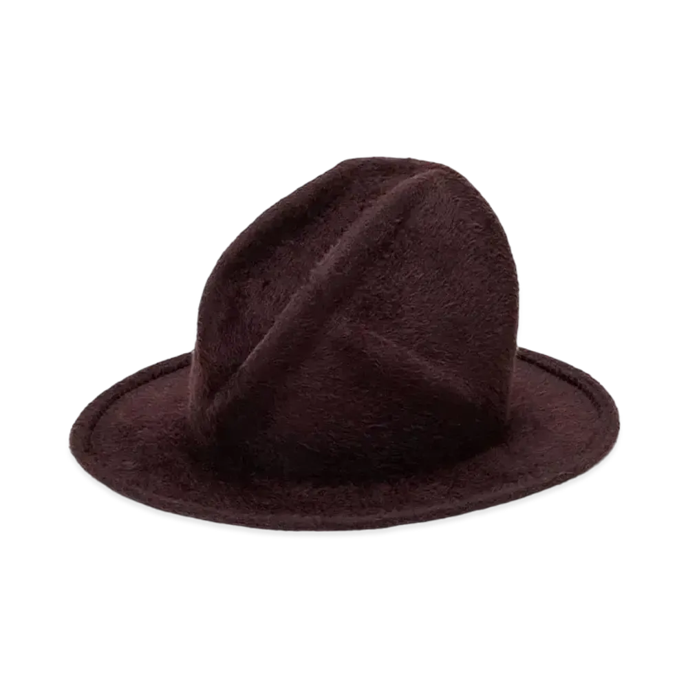 UNDERCOVER Rabbit Felt Hat "Dark Brown"