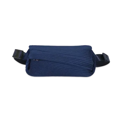 PLEATS PLEASE ISSEY MIYAKE Bias Pleats Waistbag "Blue"