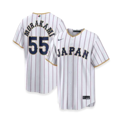 Nike 2026WBC World Baseball Classic Munetaka Murakami Japan Baseball Home Stadium Jersey "White"