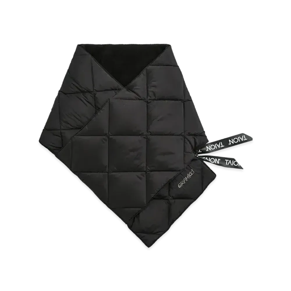 GRAMICCI Down Scarf "Black"