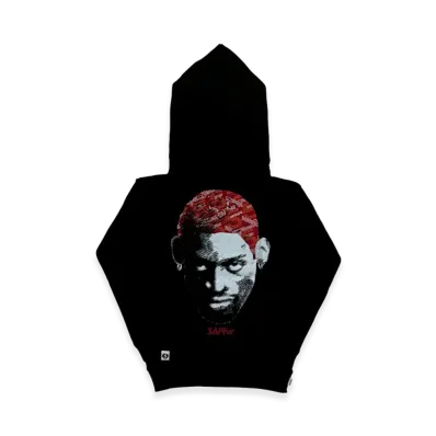 SAPEur Kid's Chess Head-Year Of The Horse- Hoodie "Black"
