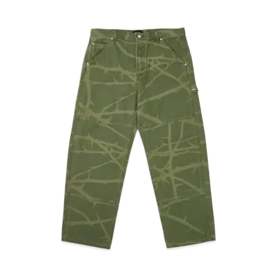 PALACE Heavy Canvas Work Pant "Deep Green"
