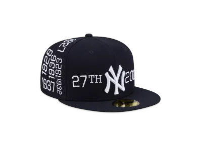 NEW ERA x Spike Lee Joint 59Fifty New York Yankees World Series Championships Years "Navy"