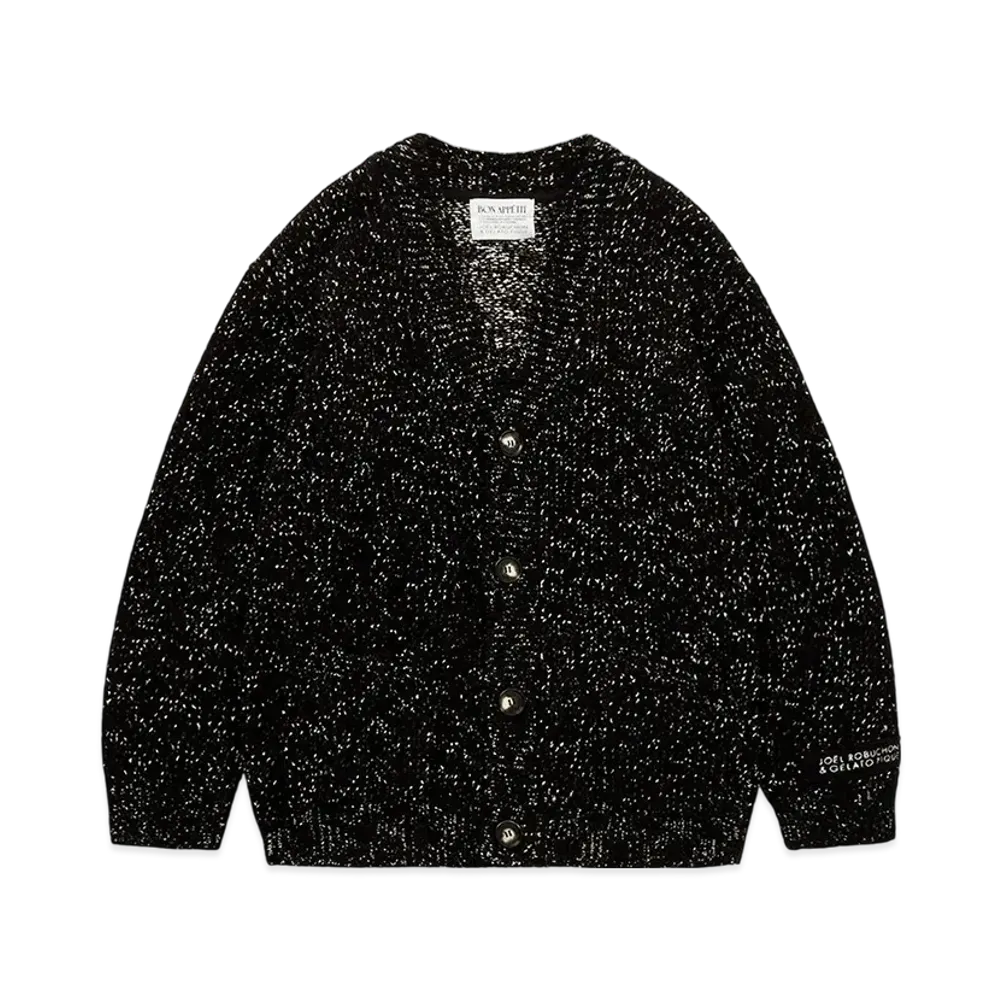 GELATO PIQUE Homme x JOEL ROBUCHON Souffle Cardigan "Black"