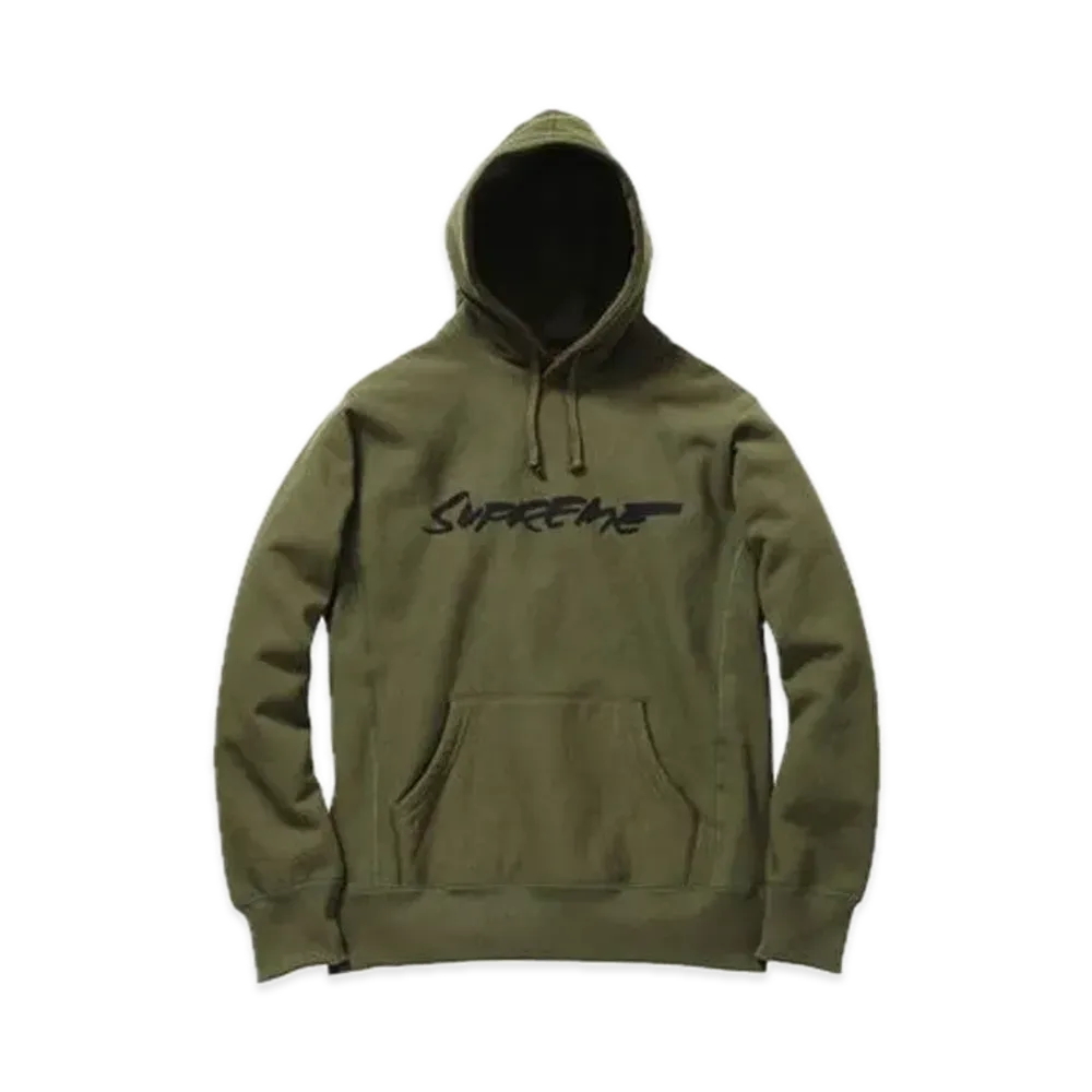 Supreme Futura Logo Pullover Hoodie "Khaki"