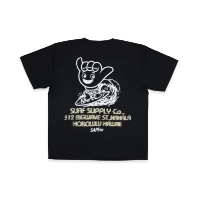 SAPEur Hawaii Tee S/S Tee "Black"