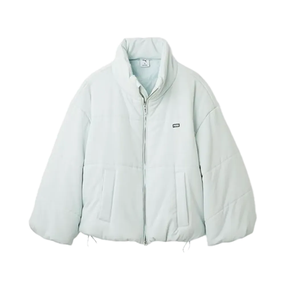 PUMA x SNIDEL Padded Short Blouson "Light Blue"