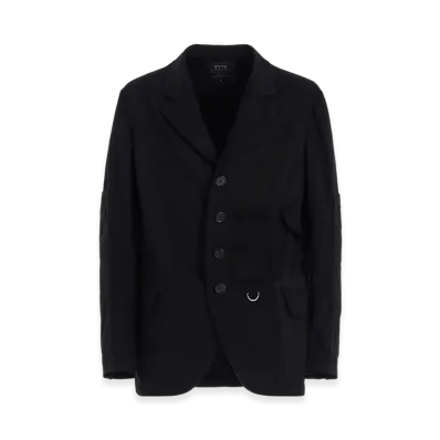 S'YTE Various Fabrics Crazy Patchwork Jacket "Black"