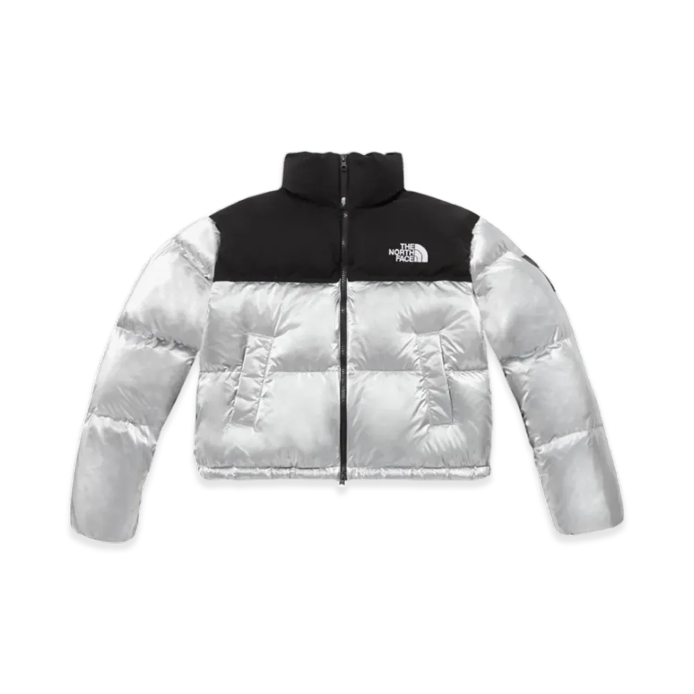 The North Face White Label Novelty Nuptse Down Jacket (W) "Silver"