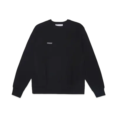 Poliquant THE ARCHING RUBBER RESIN BIG SIGN SWEATSHIRT "BLACK"