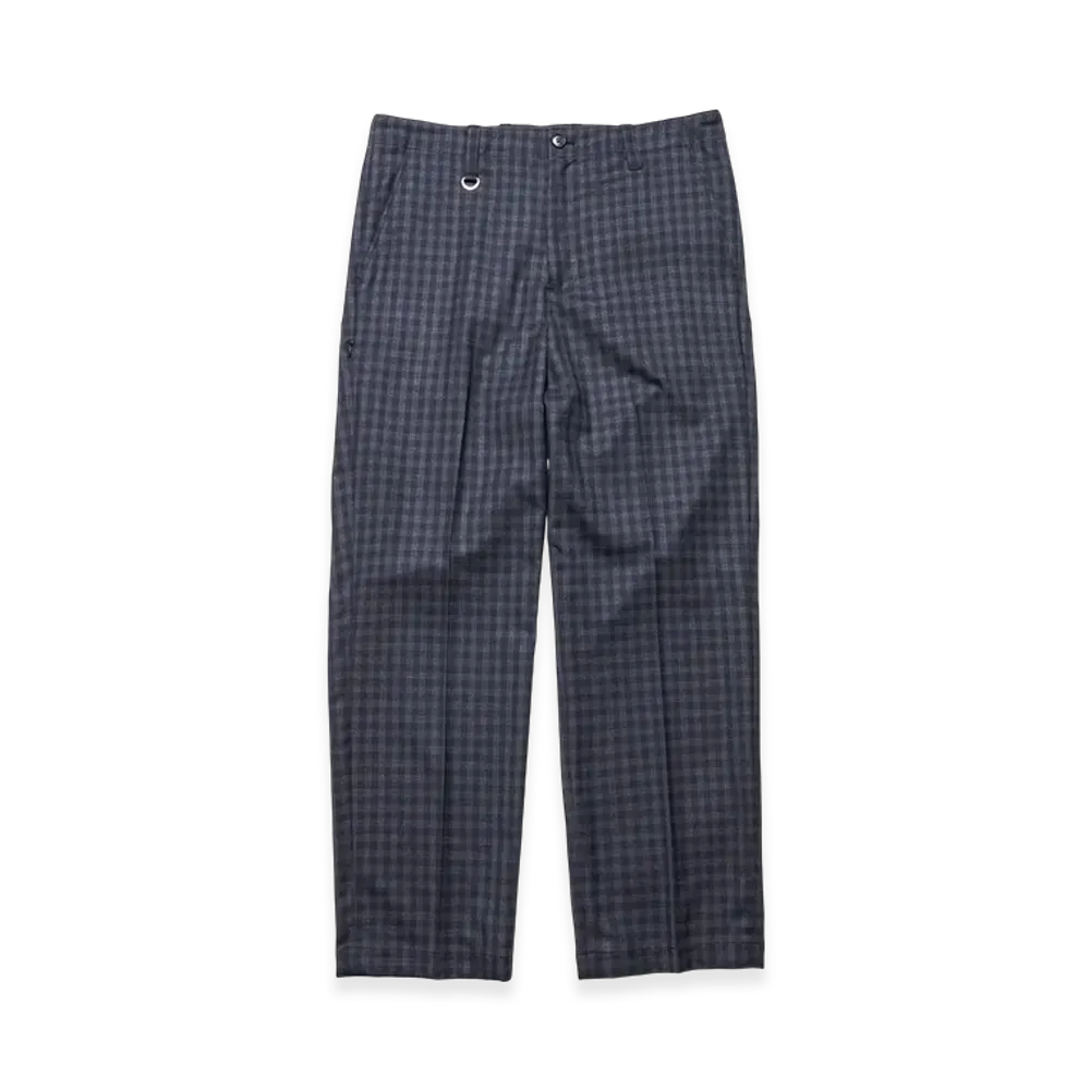 uniform experiment Stretch Wool Side Pocket Tapered Pants "Navy"