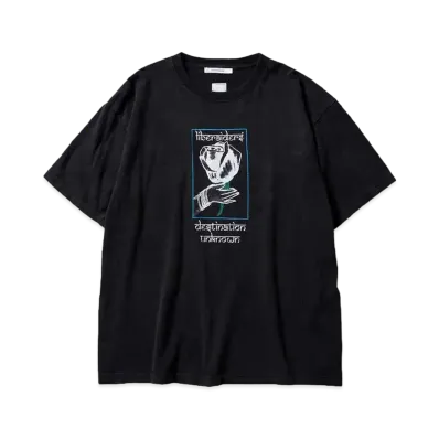 Liberaiders LR ROSE TEE "BLACK"