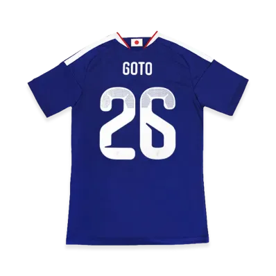 adidas Soccer Japan 2026 Home Replica Jersey #26 Keisuke Goto "Japan Blue/Ash Blue"