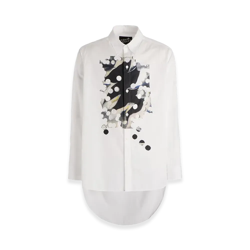 Ground Y x Taro Okamoto Cutwork Shirts " Adolescent " "White"