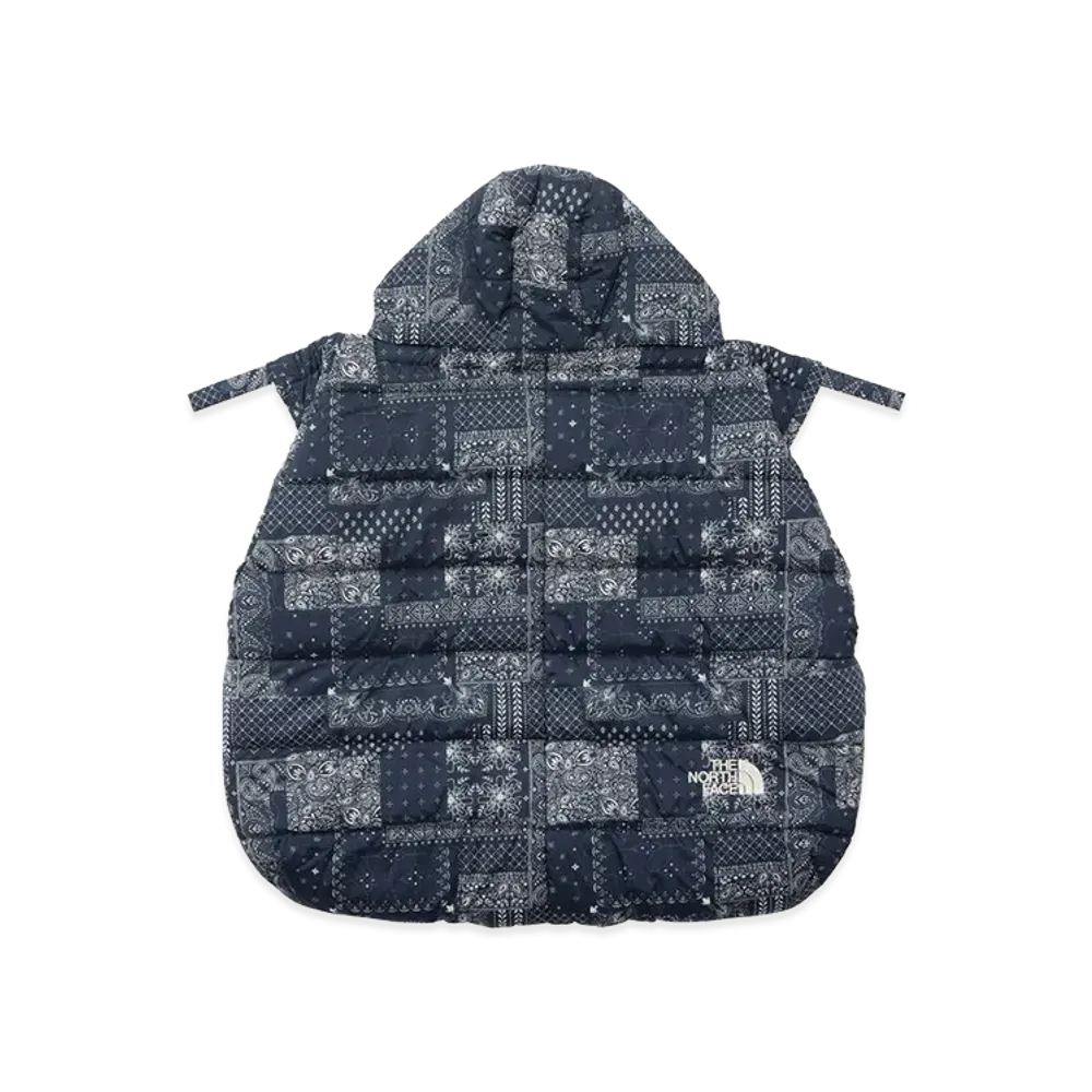 The North Face Kids Novelty Baby Shell Blanket "Patchwork Navy"