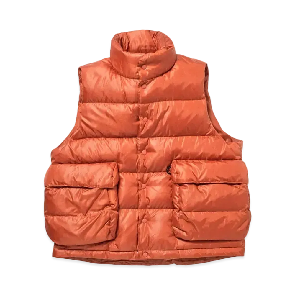 DAIWA PIER39 Tech Backpacker Down Vest "Dark Orange"