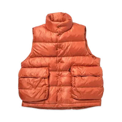 DAIWA PIER39 Tech Backpacker Down Vest "Dark Orange"