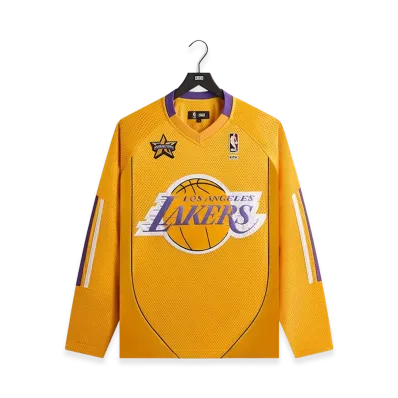 Kith x NBA All-Star Los Angeles Lakers Samuel Shirt "Marigold"