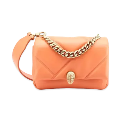 BVLGARI Serpenti Cabochon Crossbody Mini Bag "Orange"