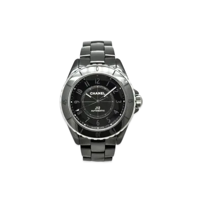 CHANEL J12 Phantom Watch Caliber 12.1 38mm Ceramic Stainless Steel "Black"