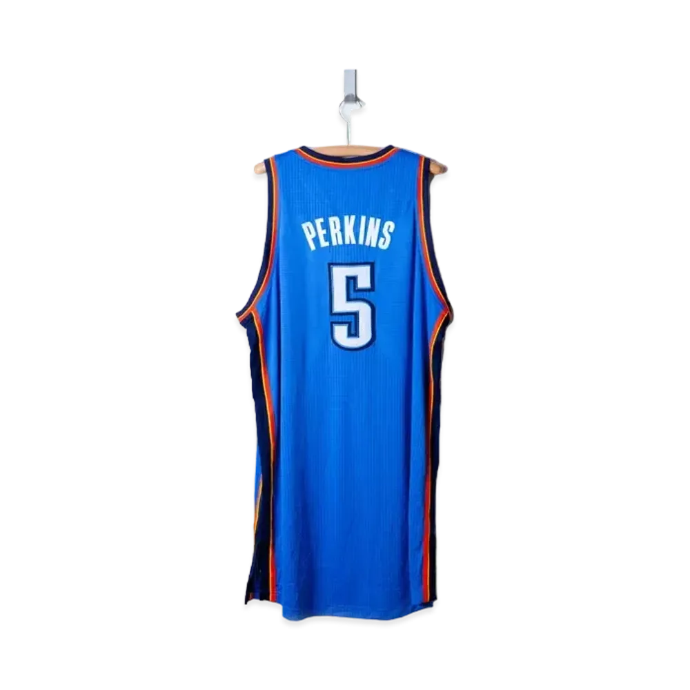 #5 Kendrick Perkins Oklahoma City Thunder 2013-14 "Away"