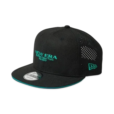 NEW ERA Golf 9Fifty Diamond Era Laser Performed "Black"