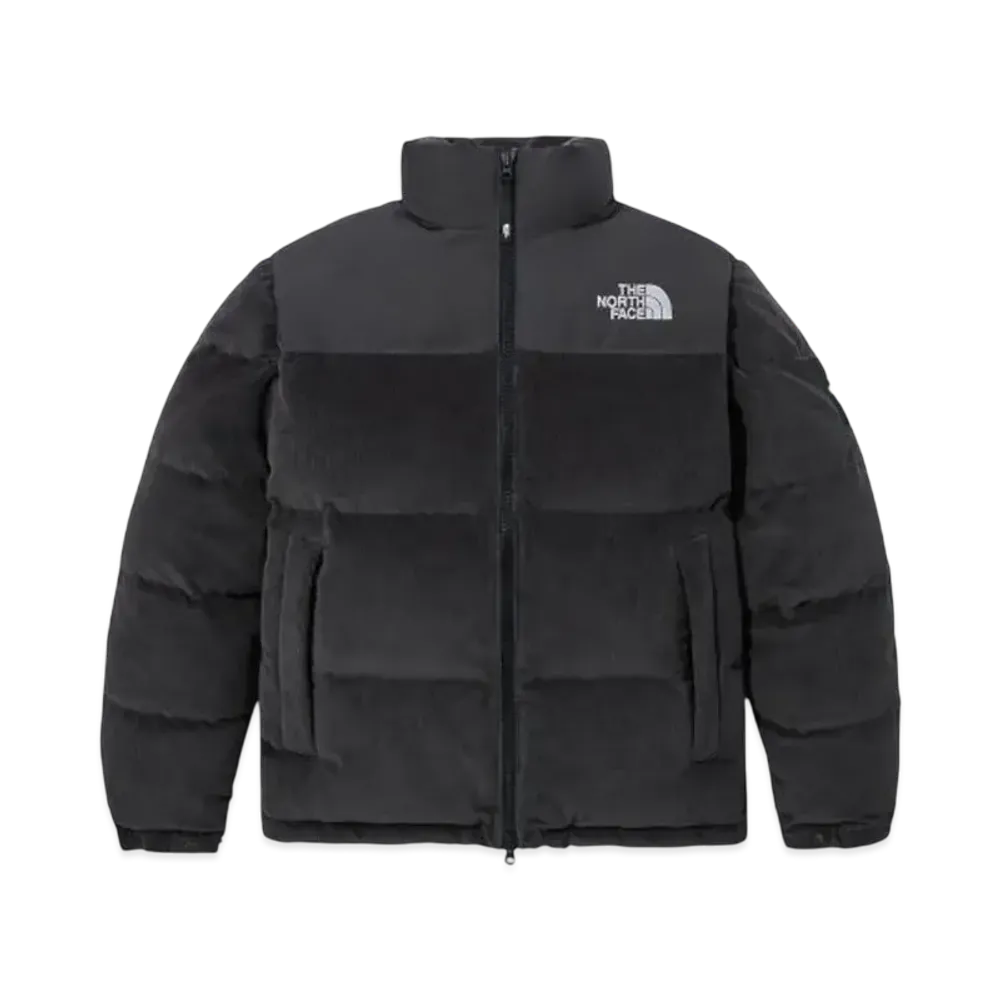 The North Face Corduroy Nuptse Down Jacket "Charcoal" NJ1DP55K