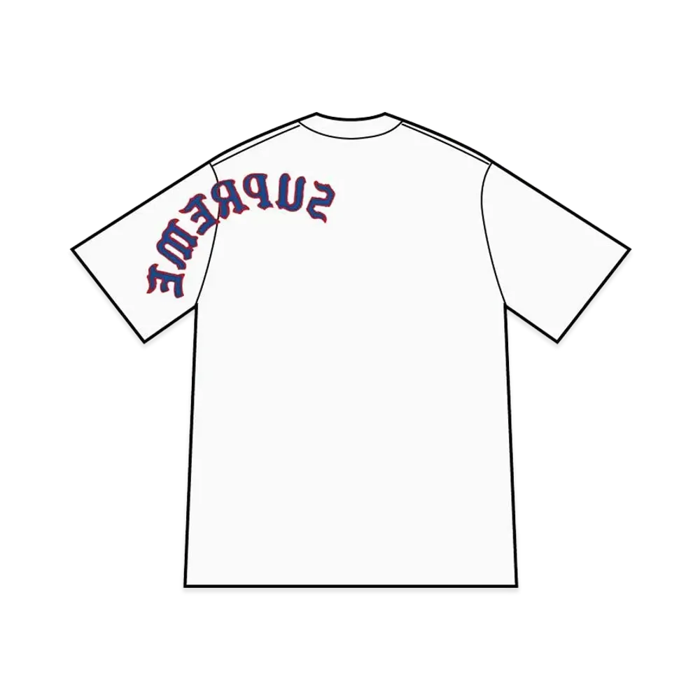 Supreme Brushed Arc S/S Top "White"
