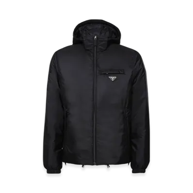 PRADA Re-Nylon Padded Jacket "Black"