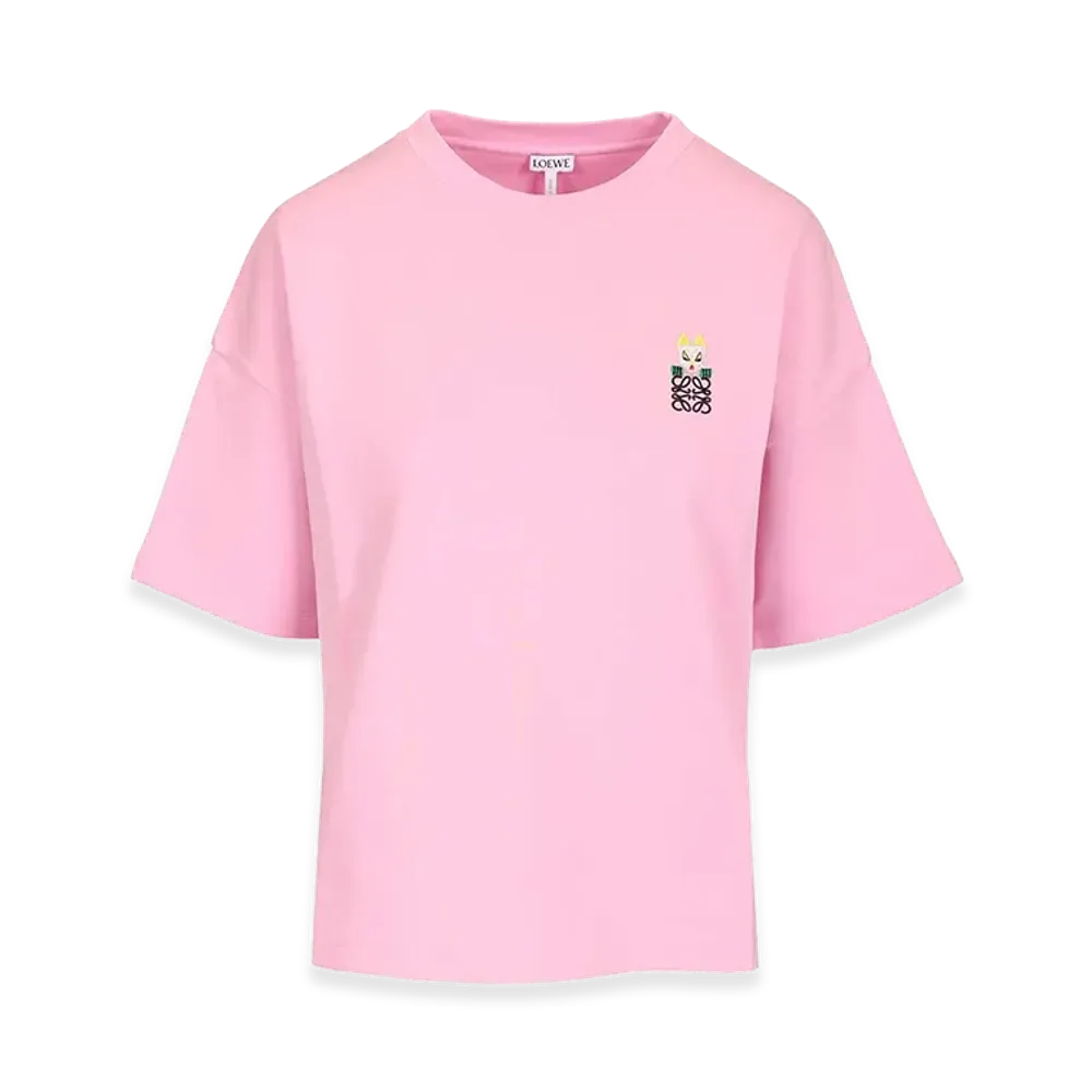 LOEWE Women's x Louis Wain T-Shirt "Rose"