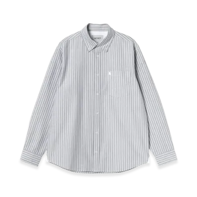 Carhartt WIP L/S Kanan Shirt "Kanan Stripe/Black"