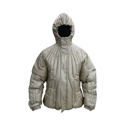 THUG CLUB Cave Goose Down Jacket "Beige"