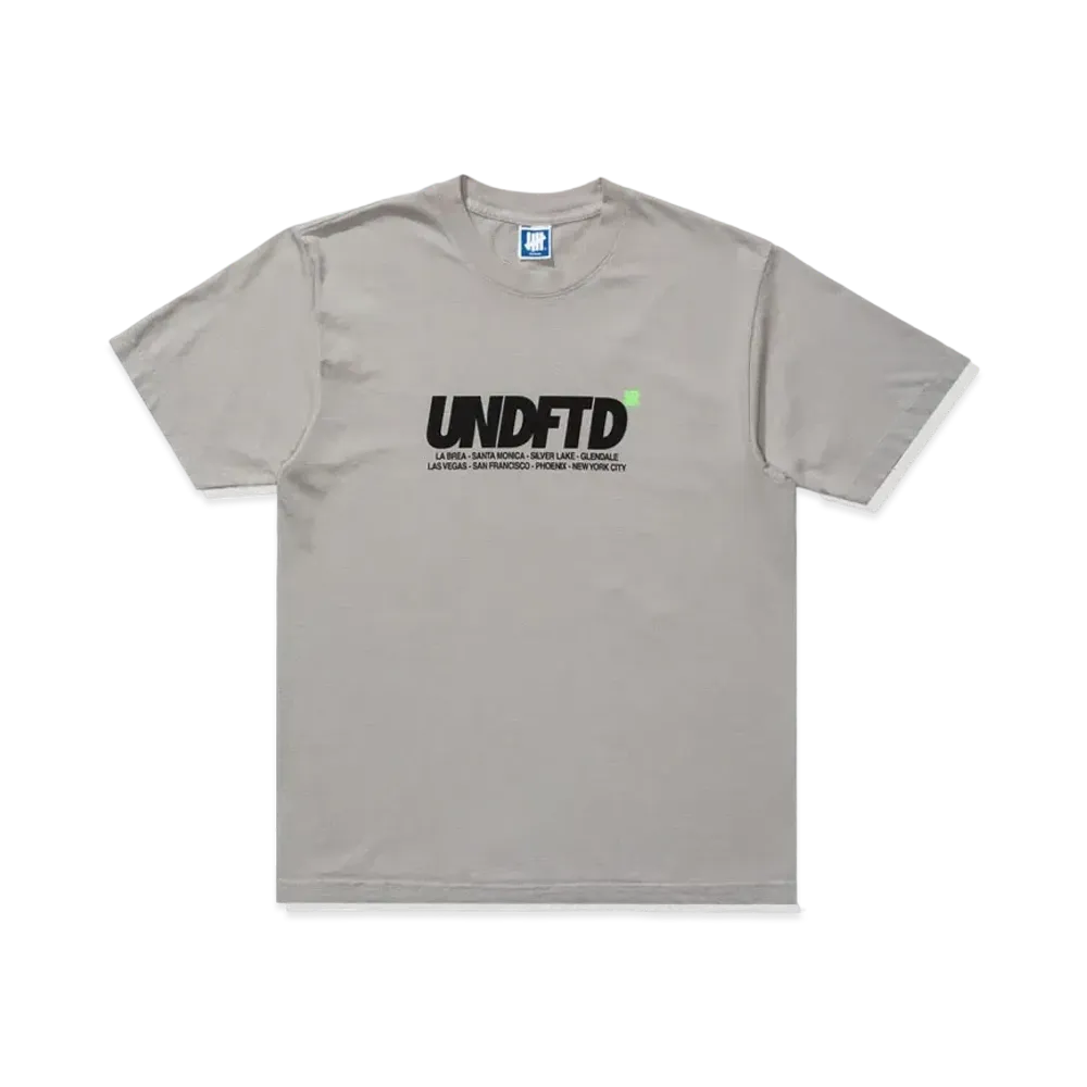 UNDEFEATED Bold Logo S/S Tee "Gray"