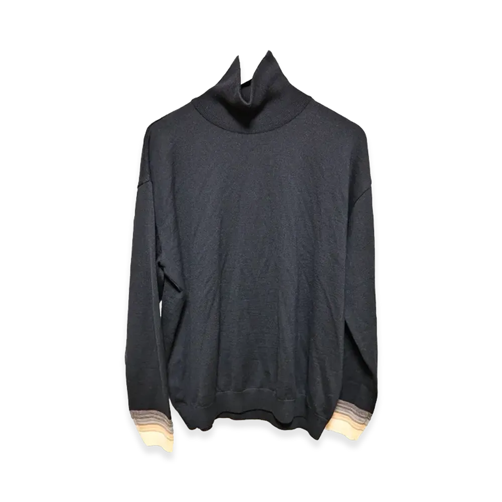 YOKE High Neck Sweater "Black"